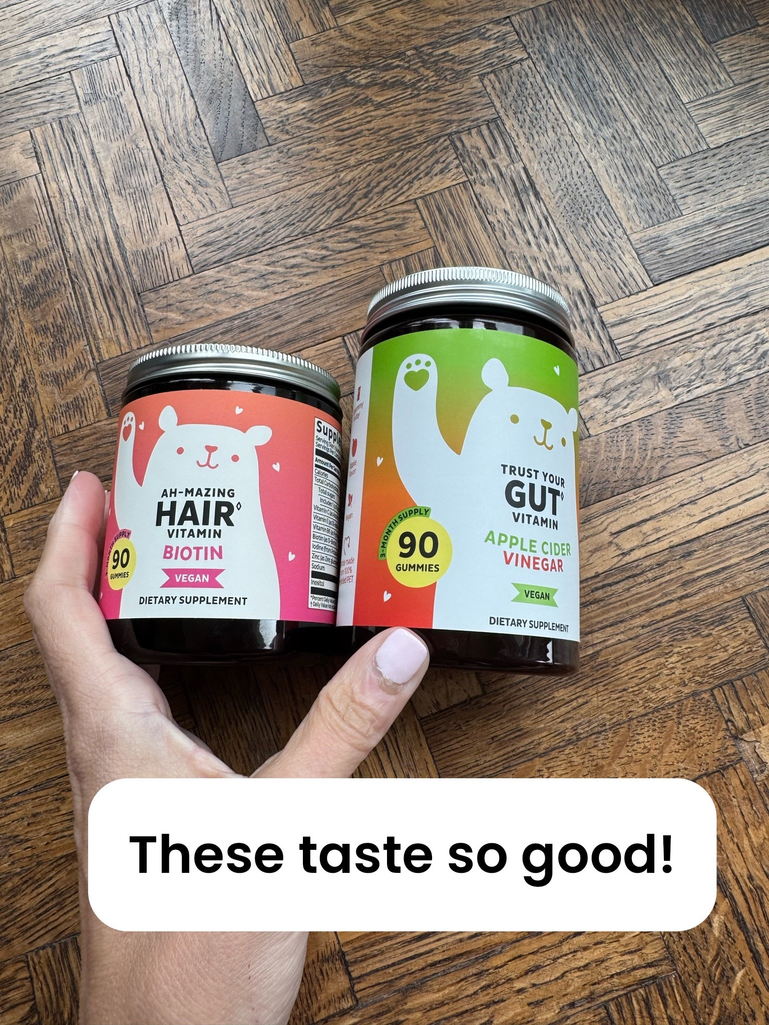 @bearswithbenefits #ad 

These taste so good so I remember to take them everyday!!

#LTKgrwm #LTKootd #LTKdayinmylife