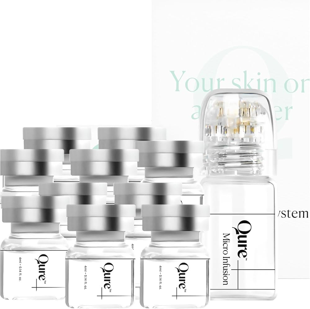Qure Micro Infusion System for Face - Facial Moisturizing Essence, Hydrating Serum for All Skin T... | Amazon (US)