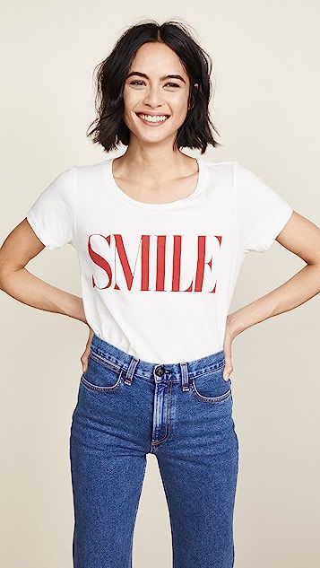 Smile Crew Tee | Shopbop