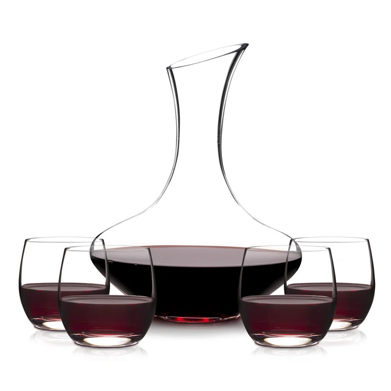 Armatha 5 Piece Wine Decanter Set | Wayfair North America