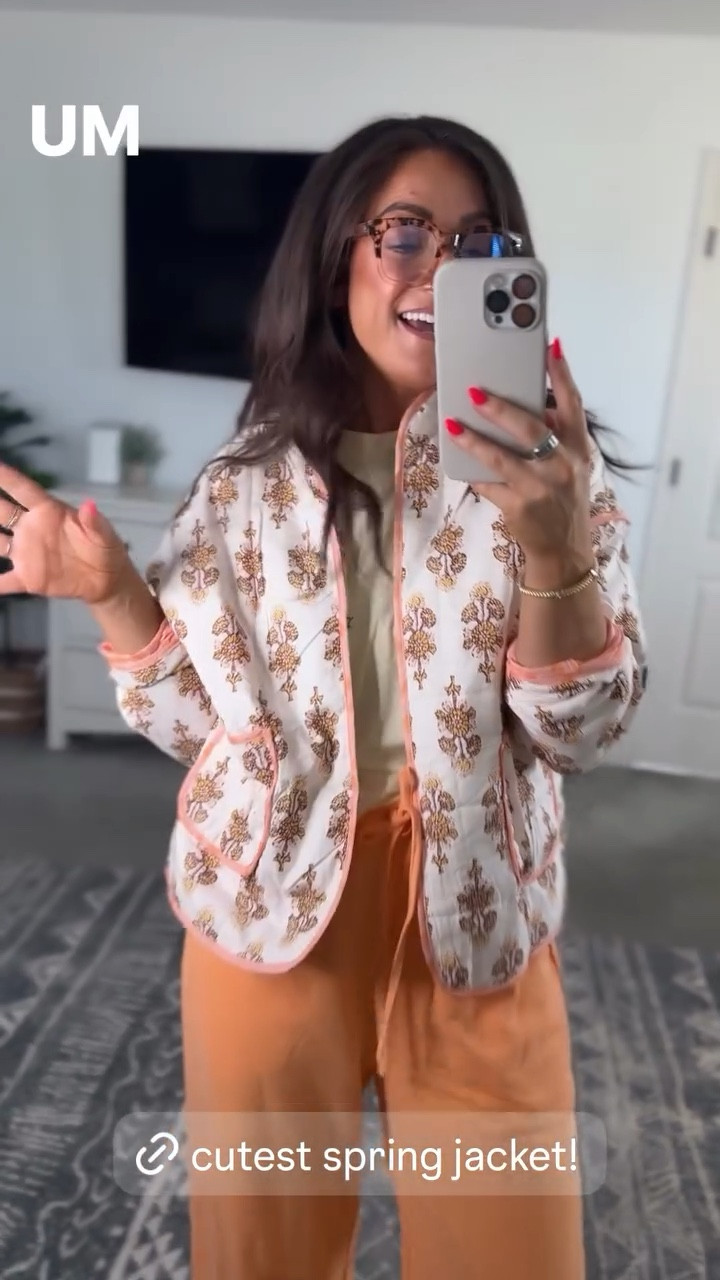 Cutest spring jacket!! TTS and comes in other colors 

#LTKSaleAlert #LTKootd #LTKSeasonal