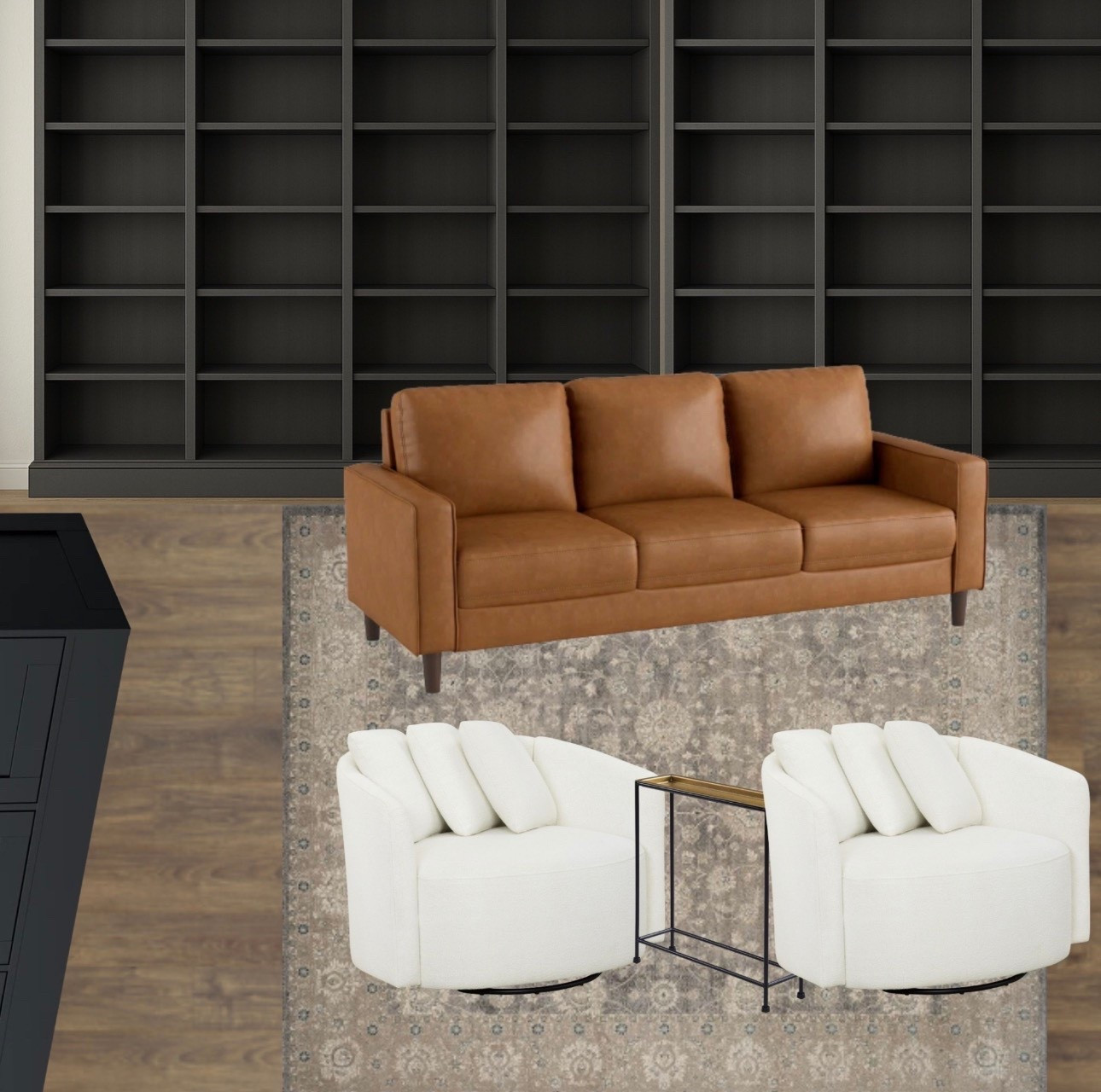 My dream library / lounge space! This space is perfect for a good book, a strong glass of wine and a Saturday night at home. 

#LTKSaleAlert #LTKHome #LTKdayinmylife