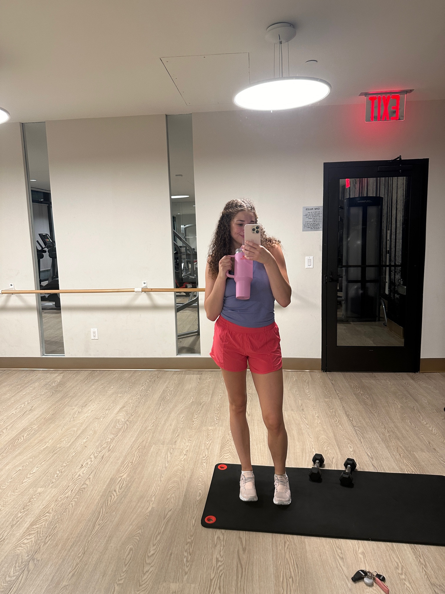 quick little gym session!! trying to be more consistent with my workout routine and a cute, bright outfit makes it easier🥰 

#LTKStyleTip #LTKFitness #LTKFindsUnder50