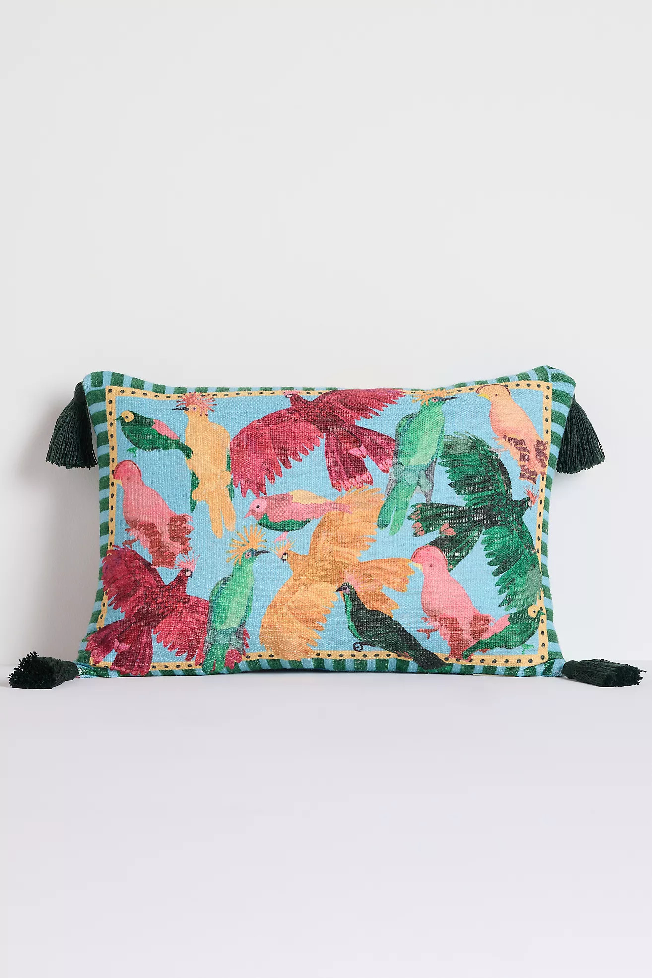 Farm Rio x Anthropologie Tassel Outdoor Pillow | Anthropologie (US)