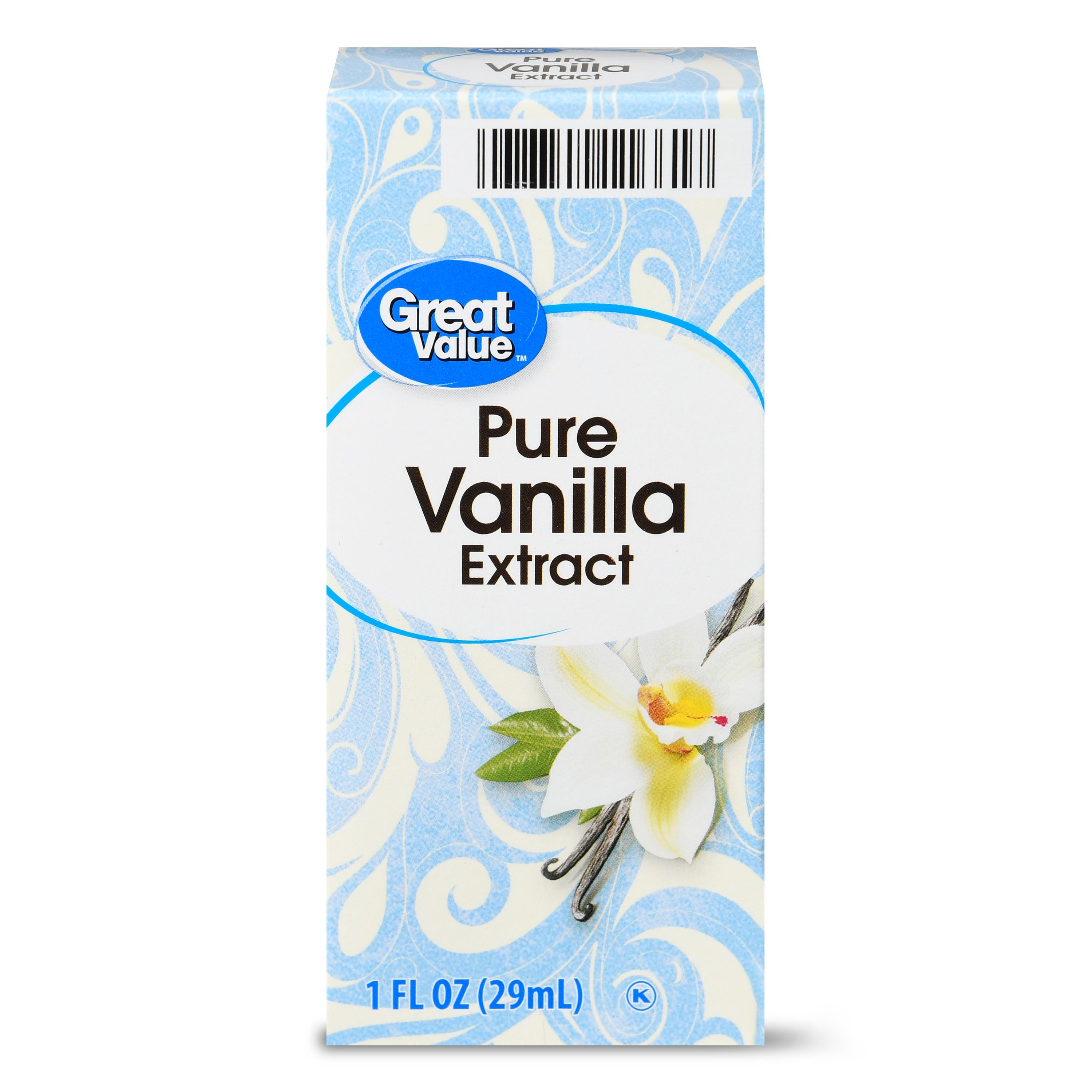 Great Value Pure Vanilla Extract, 1 fl oz - Walmart.com | Walmart (US)