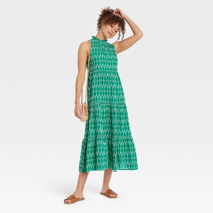 Women's Sleeveless Dress - Universal Thread™ Green | Target