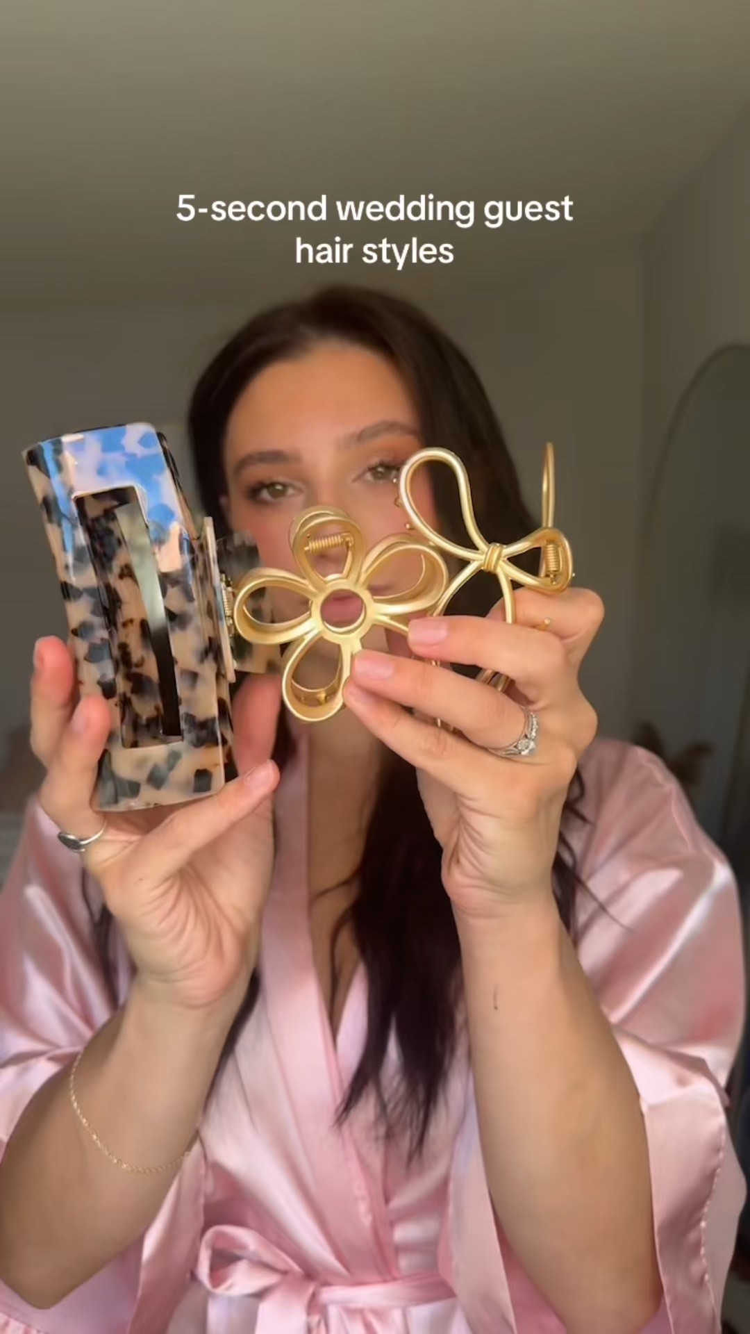 Easy Wedding Guest Hair Styles✨ 5-minute styles for the girls who suck at doing hair (like me ☺️) these are using the Hair Edit clips for easy low-effort styles that look hot 

#LTKStyleTip #LTKWedding