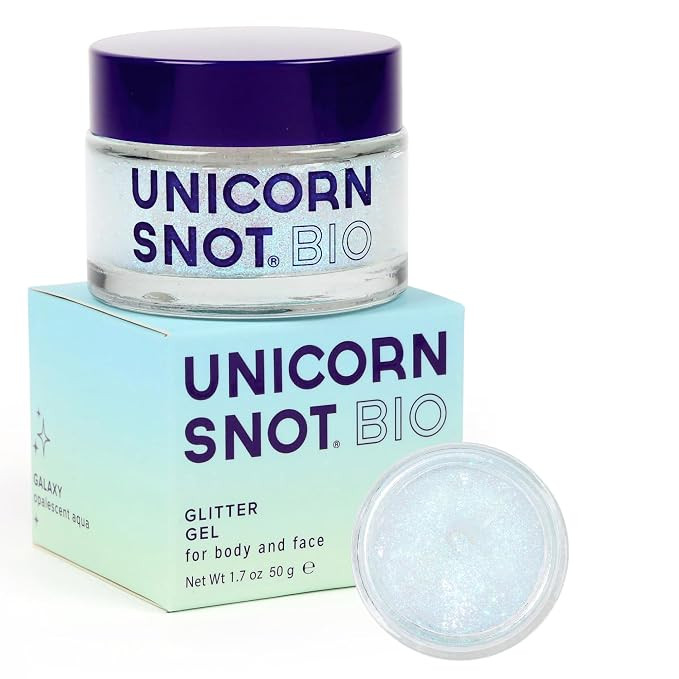 Unicorn Snot Face & Body Glitter Gel - Cosmetic-Grade Holographic Glitter - Stocking Stuffers for... | Amazon (US)