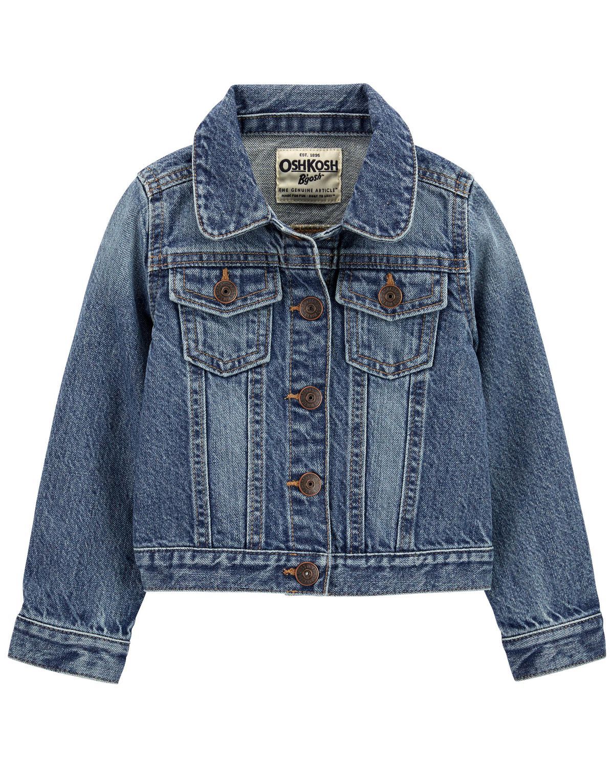 Spring Blue Indigo Toddler Favorite Denim Jacket | carters.com | Carter's