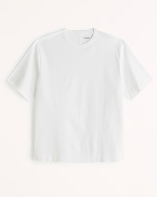 Men's Premium Heavyweight Tee | Men's Tops | Abercrombie.com | Abercrombie & Fitch (US)