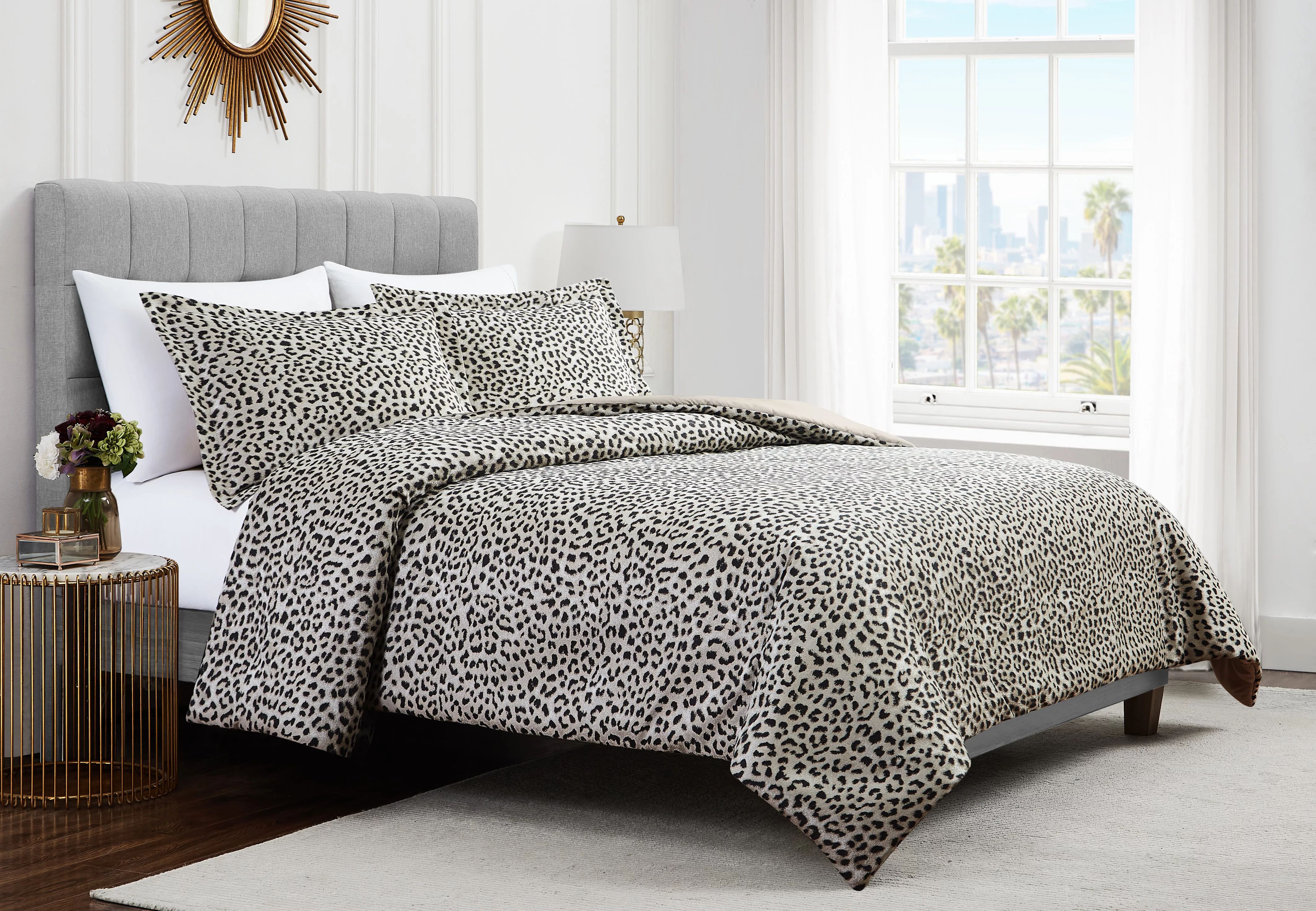 Sofia Home Leopard Comforter Set, Full/Queen by Sofia Vergara - Walmart.com | Walmart (US)