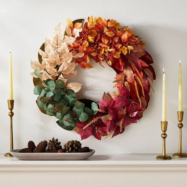 Member's Mark  Member's Mark 26" Harvest Eucalyptus Wreath 4.7 stars out of 34 reviews(4.7)|34 ra... | Sam's Club