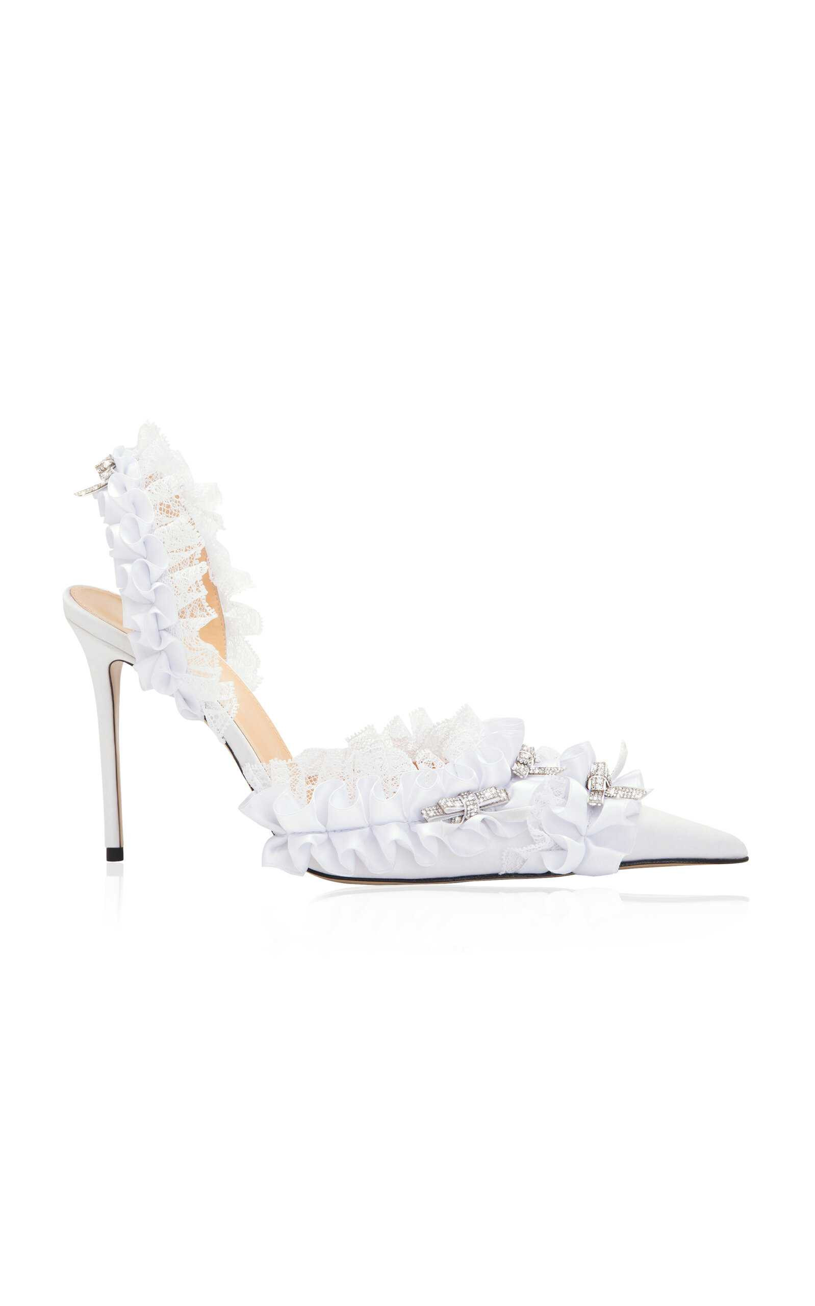 Beauty Of Antoinette Satin Pumps | Moda Operandi (Global)