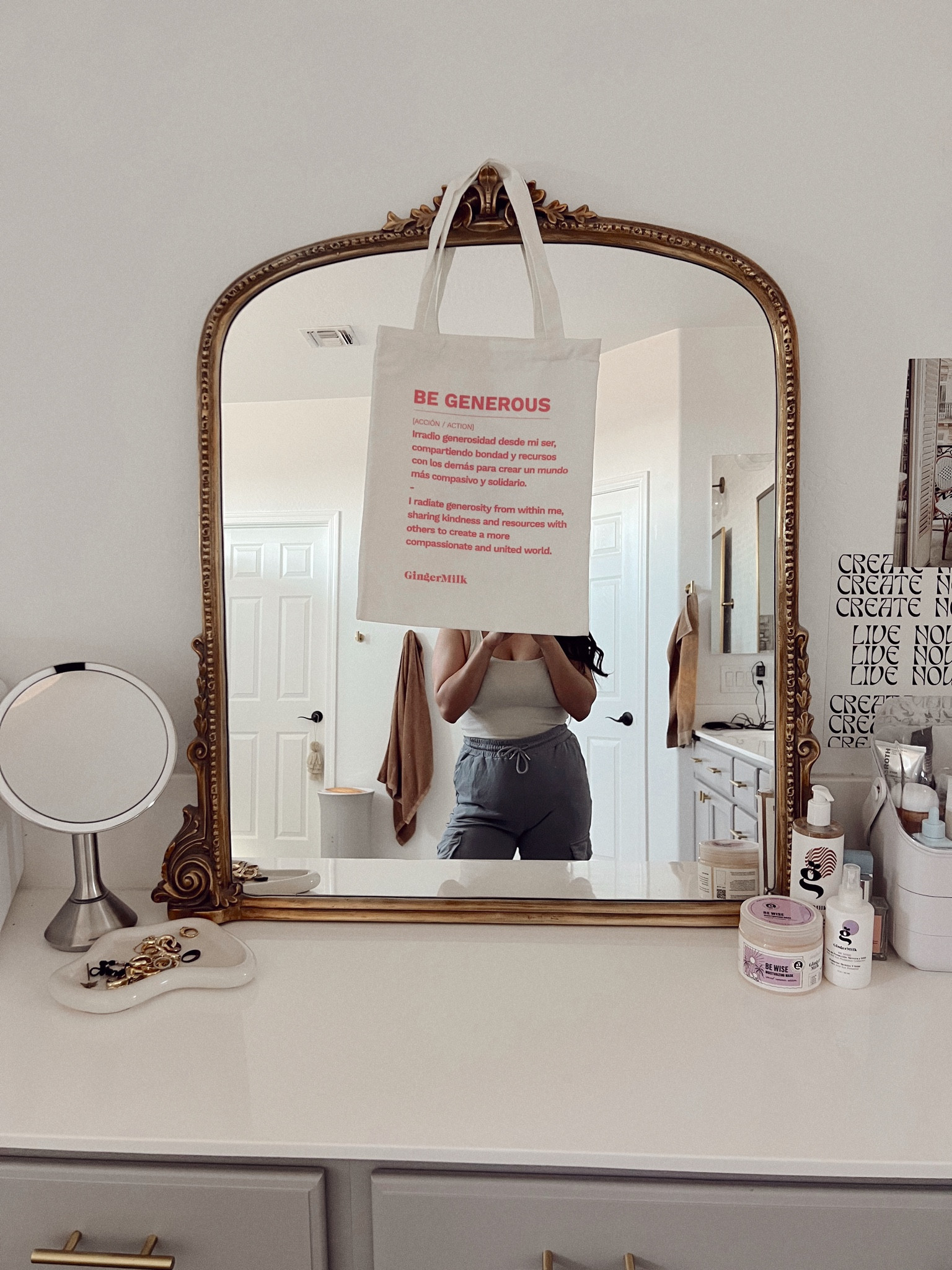 Bathroom selfie. My beauty counter is one of my happy places 😊

#LTKSpringSale #LTKhome #LTKbeauty