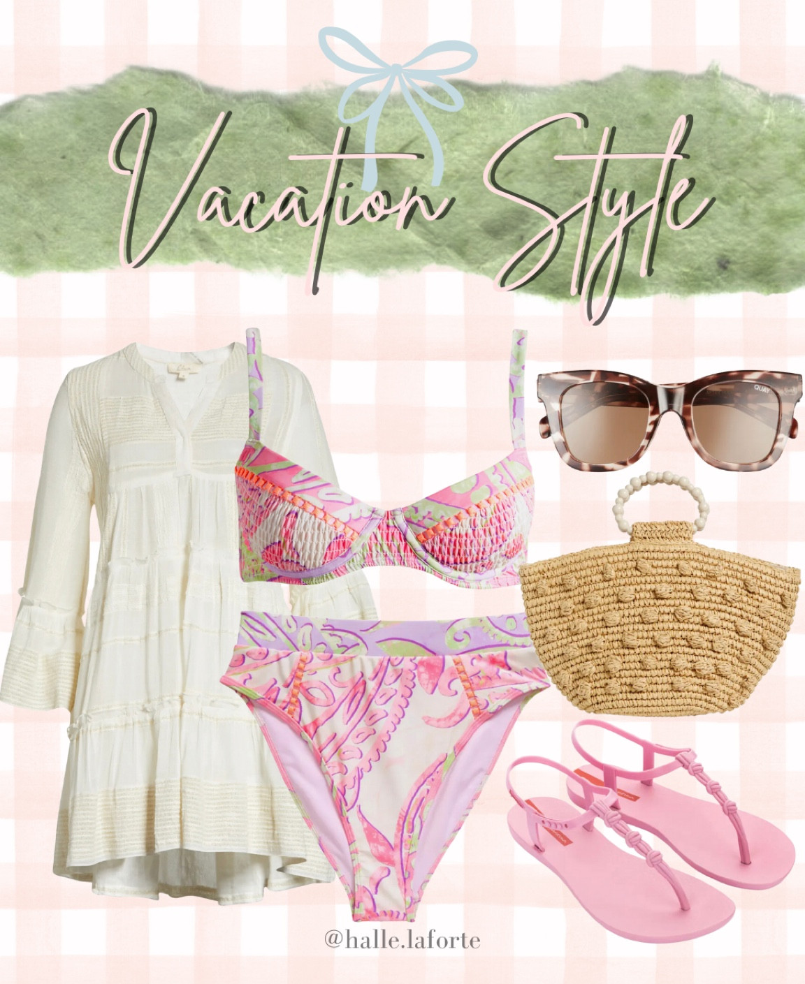 Vacation style 
Vacation look 
Vacation outfit 
Swimsuit 
Bathing suit 
White coverup 
Beach bag 
Sandals #springoutfits #fallfavorites #LTKbacktoschool #fallfashion #vacationdresses #resortdresses #resortwear #resortfashion #summerfashion #summerstyle #LTKseasonal #rustichomedecor #liketkit #highheels #Itkhome #Itkgifts #Itkgiftguides #springtops #summertops #Itksalealert
#LTKRefresh #fedorahats #bodycondresses #sweaterdresses #bodysuits #miniskirts #midiskirts #longskirts #minidresses #mididresses #shortskirts #shortdresses #maxiskirts #maxidresses #watches #backpacks #camis #croppedcamis #croppedtops #highwaistedshorts #highwaistedskirts #momjeans #momshorts #capris #overalls #overallshorts #distressesshorts #distressedjeans #whiteshorts #contemporary #leggings #blackleggings #bralettes #lacebralettes #clutches #crossbodybags #competition #beachbag #halloweendecor #totebag #luggage #carryon # blazers #airpodcase #iphonecase #shacket #jacket #sale #under50 #under100 #under40 #workwear #ootd #bohochic #bohodecor #bohofashion #bohemian #contemporarystyle #modern #bohohome #modernhome #homedecor #amazonfinds #nordstrom #bestofbeauty #beautymusthaves #beautyfavorites #hairaccessories #fragrance #candles #perfume #jewelry #earrings #studearrings #hoopearrings #simplestyle #aestheticstyle #designerdupes #luxurystyle #bohofall #strawbags #strawhats #kitchenfinds #amazonfavorites #bohodecor #aesthetics #blushpink #goldjewelry #stackingrings #toryburch #comfystyle #easyfashion #vacationstyle #goldrings #fallinspo #lipliner #lipplumper #lipstick #lipgloss #makeup #blazers #LTKU #primeday
#StyleYouCanTrust #giftguide #LTKRefresh #LTKSale
#LTKHalloween #LTKFall #fall #falloutfits #backtoschool
#backtowork #LTKGiftGuide #amazonfashion #traveloutfit #familyphotos #liketkit #trendyfashion #fallwardrobe #winterfashion #christmas #holdavfavorites #ITKseasonal #grandmillennial #grandmillennialstyle 

#LTKFind #LTKstyletip #LTKswim