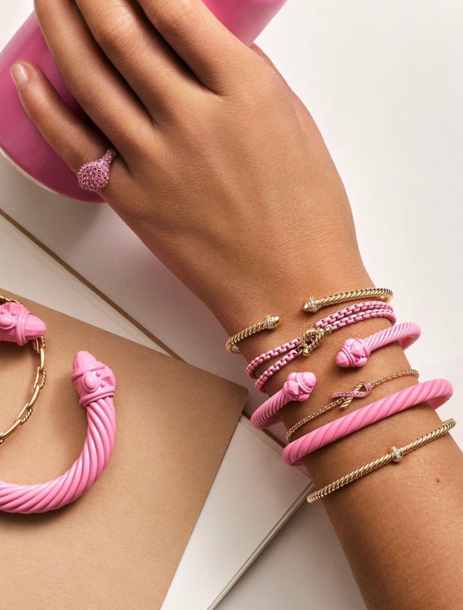 Love this line from David Yurman that benefits Breast Cancer Research 💞

In honor of 14 years of partnership with the Breast Cancer Research Foundation, the largest private funder of breast cancer research in the world, David Yurman has created this exclusive pink design.*

*Twenty percent of the purchase price from sales of these pink ribbon designs through July 31, 2023 will be donated to BCRF. David Yurman will make a minimum donation of $10,000. U.S. & Canada stores/website only.

#LTKGiftGuide