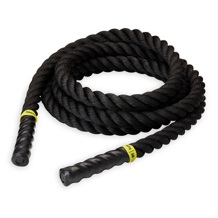 Ignite By SPRI Conditioning Rope - Black | Target