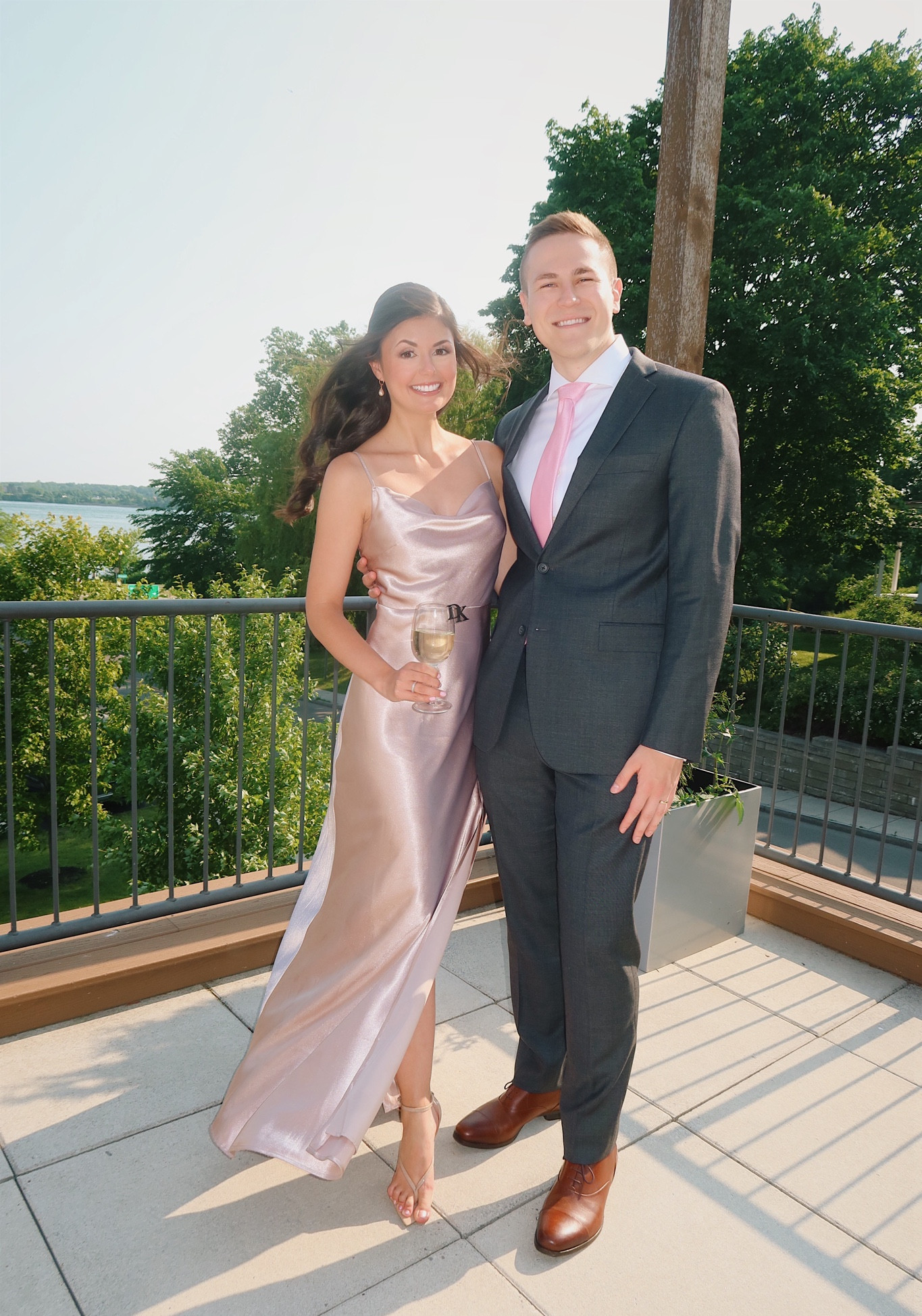 professional wedding guests at this point! 🌥️🤍🌟🫶🏻

Birdy Grey, Bridesmaid Dress, Taupe, Satin Gown, Nude heels, 

#LTKSeasonal #LTKwedding #LTKunder100