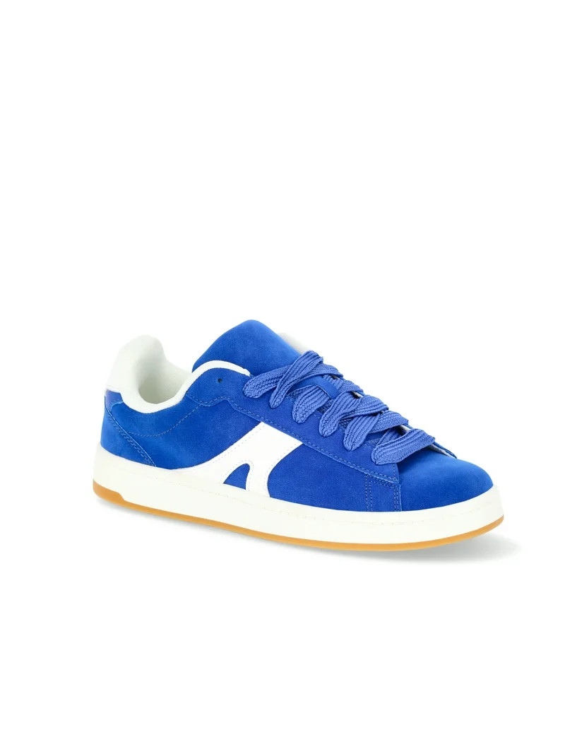 No Boundaries Women's Chunky Lace-Up Skate Sneakers | Walmart (US)