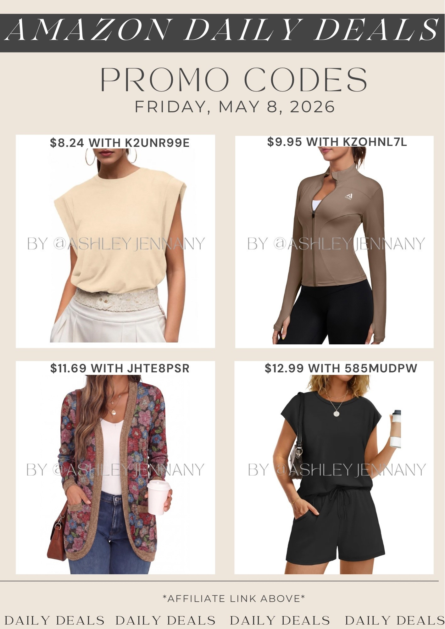 Amazon deals

#LTKSaleAlert #LTKootd #LTKMidsize