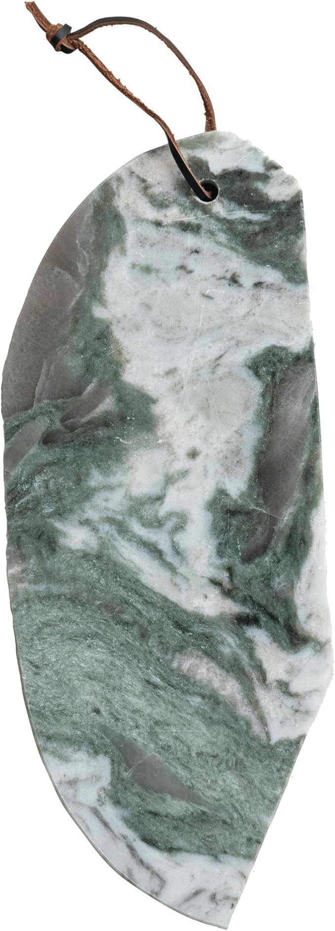 Bloomingville Mélange Marble Organic Shaped Board, Green | Amazon (US)