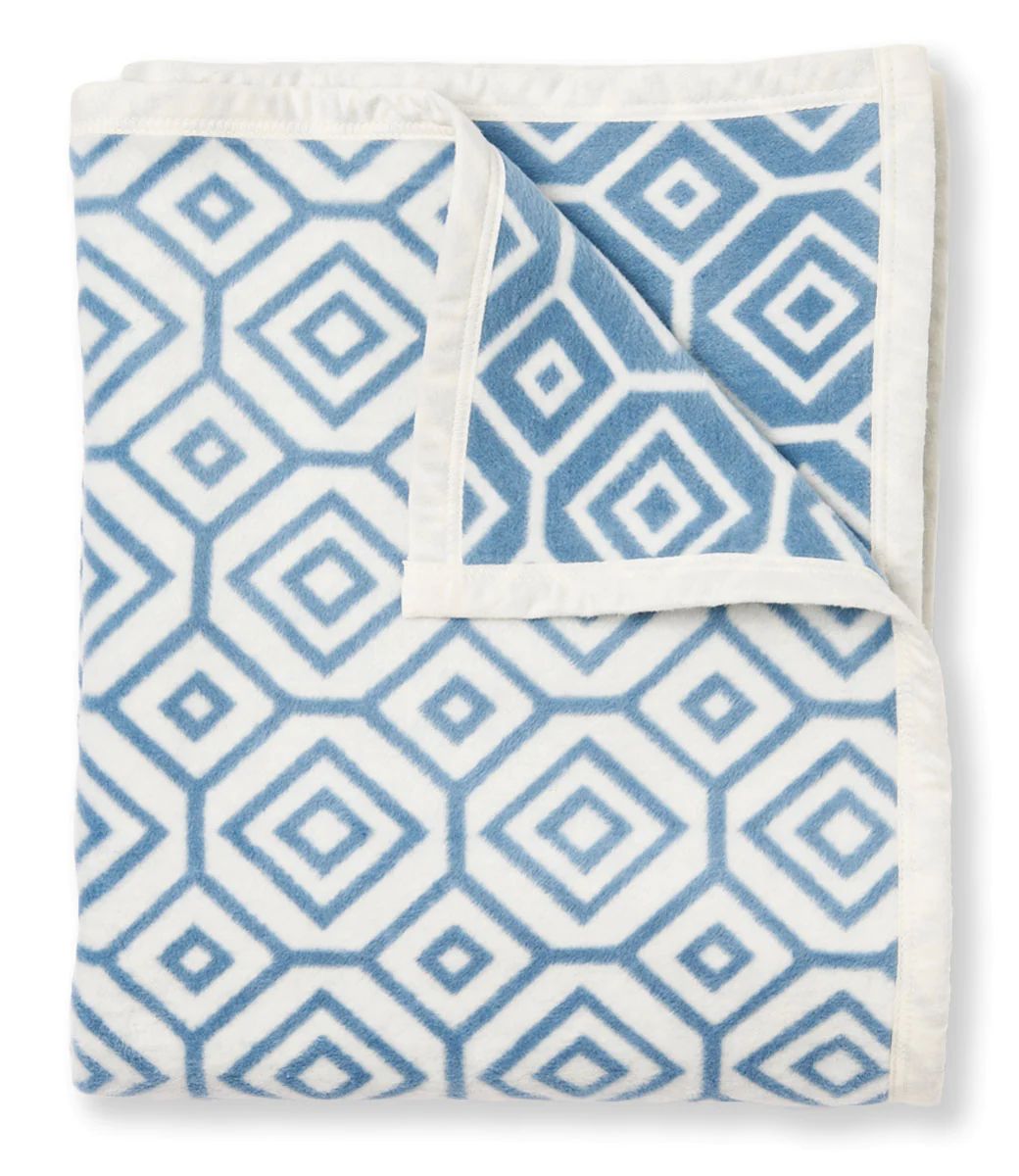 Little Diamond Island Light Blue Blanket | ChappyWrap