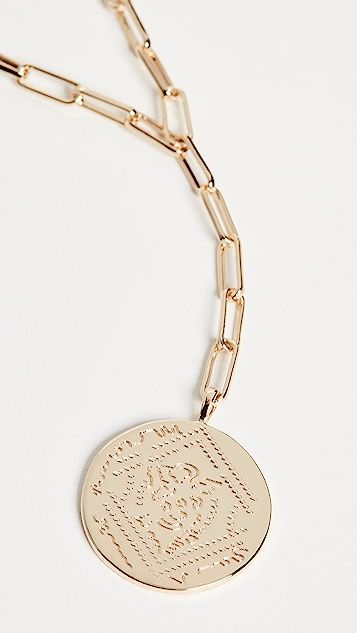 Ana Coin Lariat Necklace | Shopbop