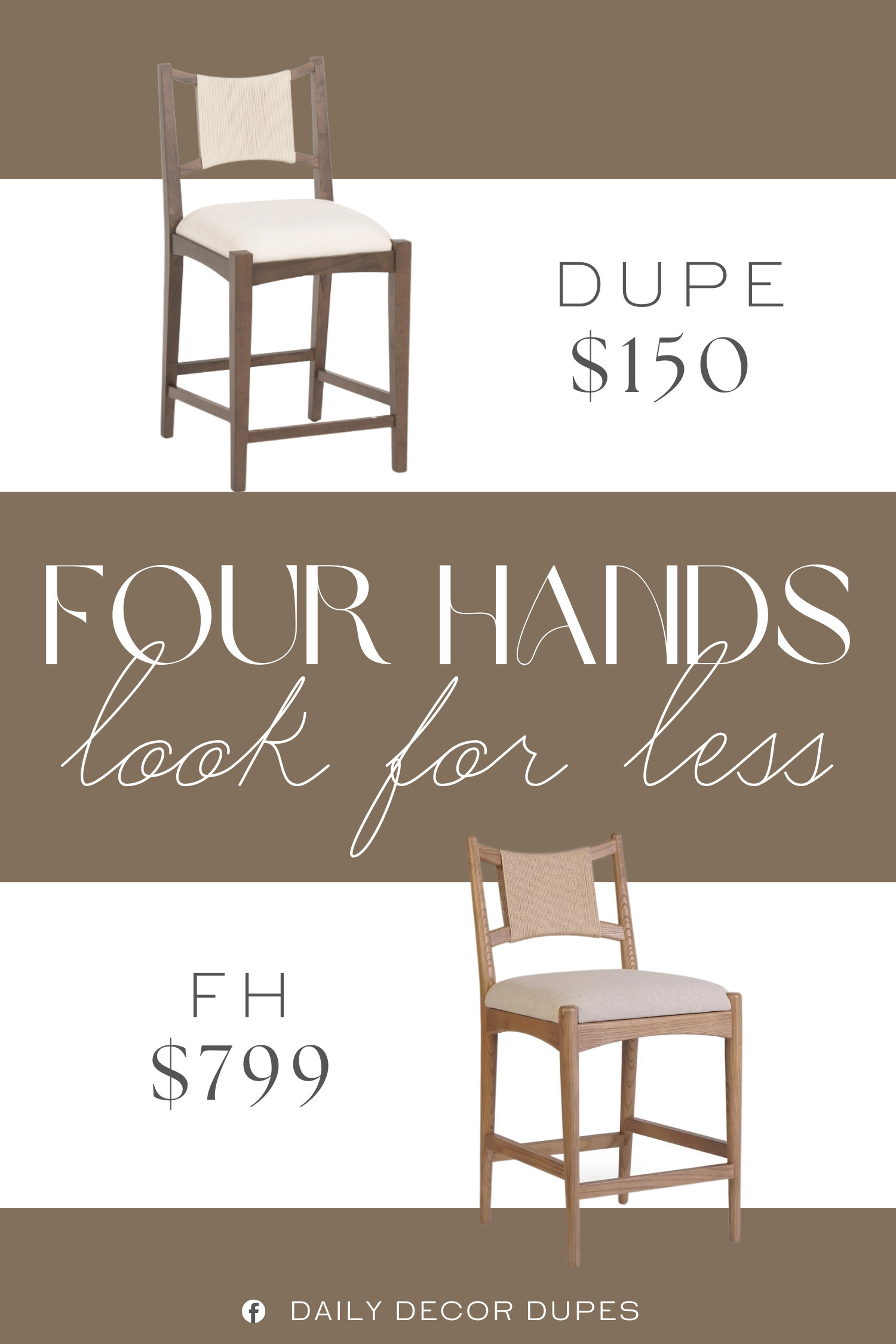 Inspired by Four Hands Counter Stool. Modern Upholstered Counter Stool. Curved Back Counter Stool. Contemporary Kitchen Stool. Wood Frame Counter Stool. Neutral Kitchen Stool. Modern Farmhouse Kitchen Stool. Transitional Armless Counter Stool. 

Home more affordable option find copy cat similar look for less budget friendly affordable cheap cheaper beautiful pretty. Clearance sale coupon code discount code promo code luxury lookalike look a like Inspo inspiration inspired by idea ideas Love like these? I share multiple every day in my FB group.
#fourhandsinspired #counterstool #kitchenstool #modernkitchen #furniturefinds #kitcheninspo #kitchenisland #upholsteredstool  

 #LTKHome