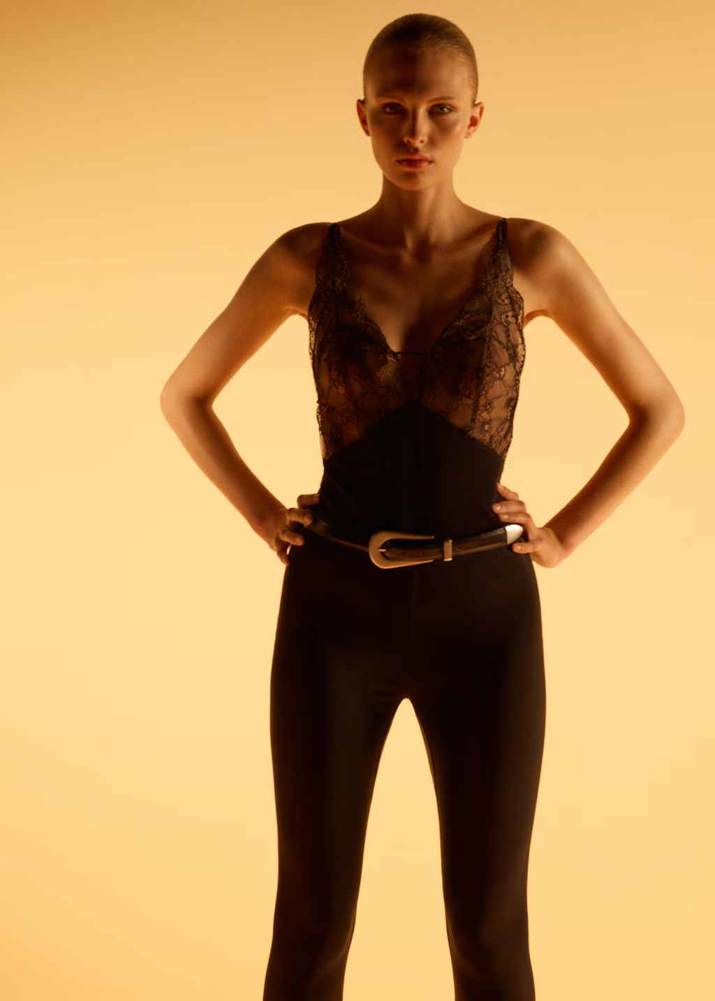 Leggings with zipped hem | Mango (US/MX/AU)