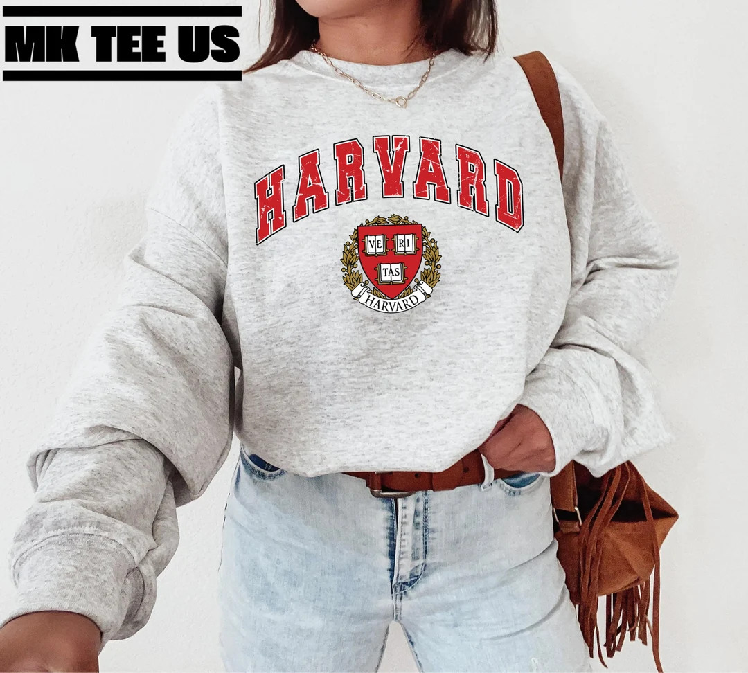 Vintage 90s Harvard University Sweatshirt - Etsy | Etsy (US)