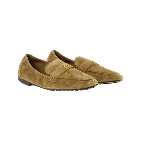 Tory Burch Womens Suede Ballet Loafers Brown 10 Medium (B M) | Walmart (US)