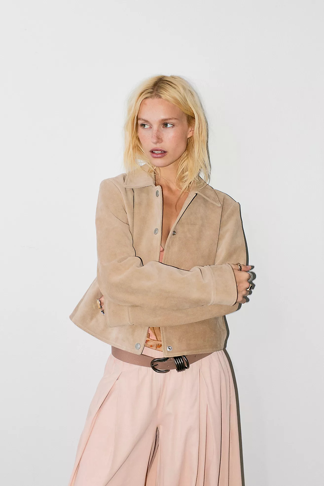 Olivia Suede Jacket | Free People (Global - UK&FR Excluded)