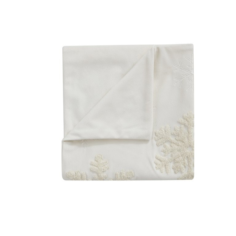 My Texas House Savannah Velvet Decorative Pillow Cover, 20" x 20", Coconut milk - Walmart.com | Walmart (US)