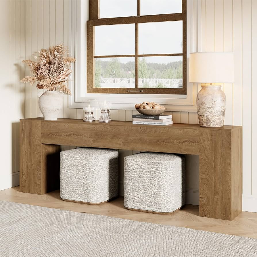 Epecoya Extra Long Console Tables for Entry Way, 94.5 Inch Long Entryway Table Wooden, Farmhouse ... | Amazon (US)