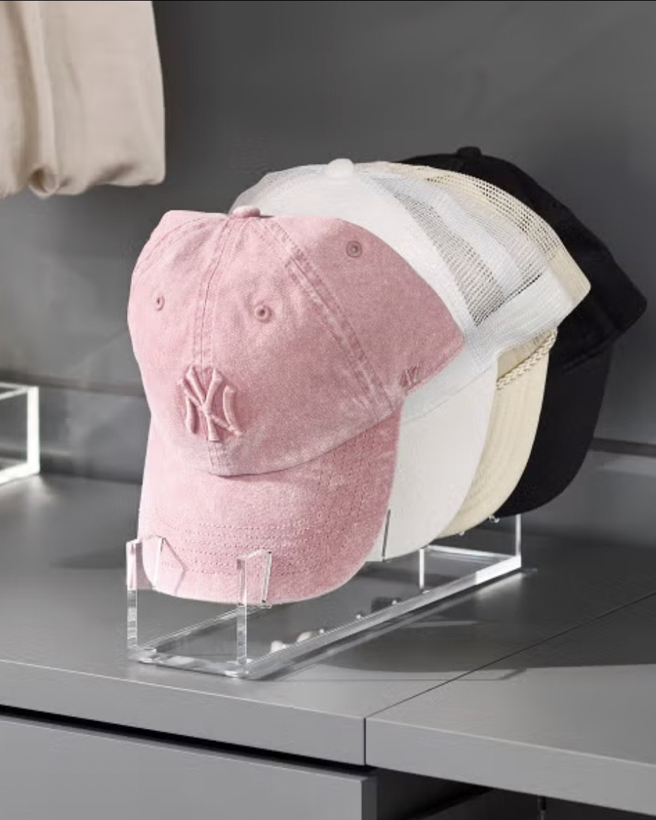 Closet organization, cap organizer lucite acrylic organizers 

#LTKHome #LTKFindsUnder50 #LTKSaleAlert