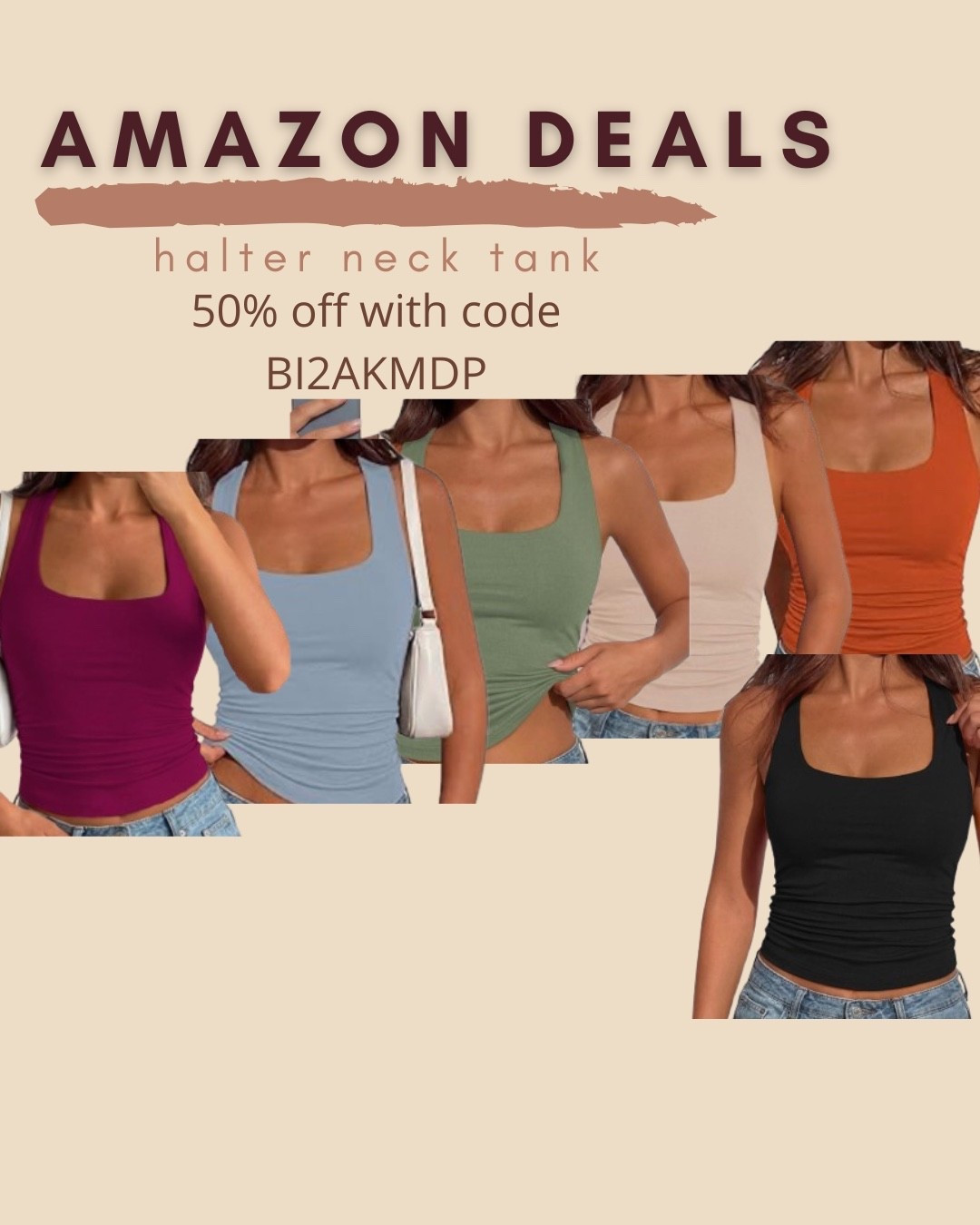 $7 ends 6/9

Amazon fashion
Amazon deals
Halter neck tank

#LTKSaleAlert