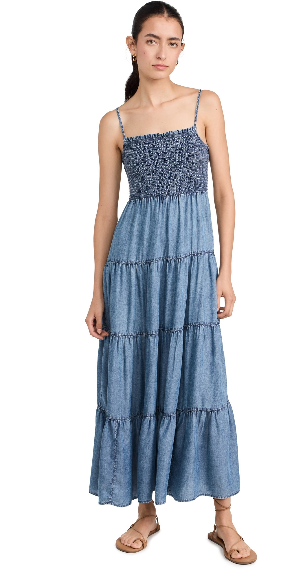 Z Supply Balos Dress Washed Chambray XL | Shopbop