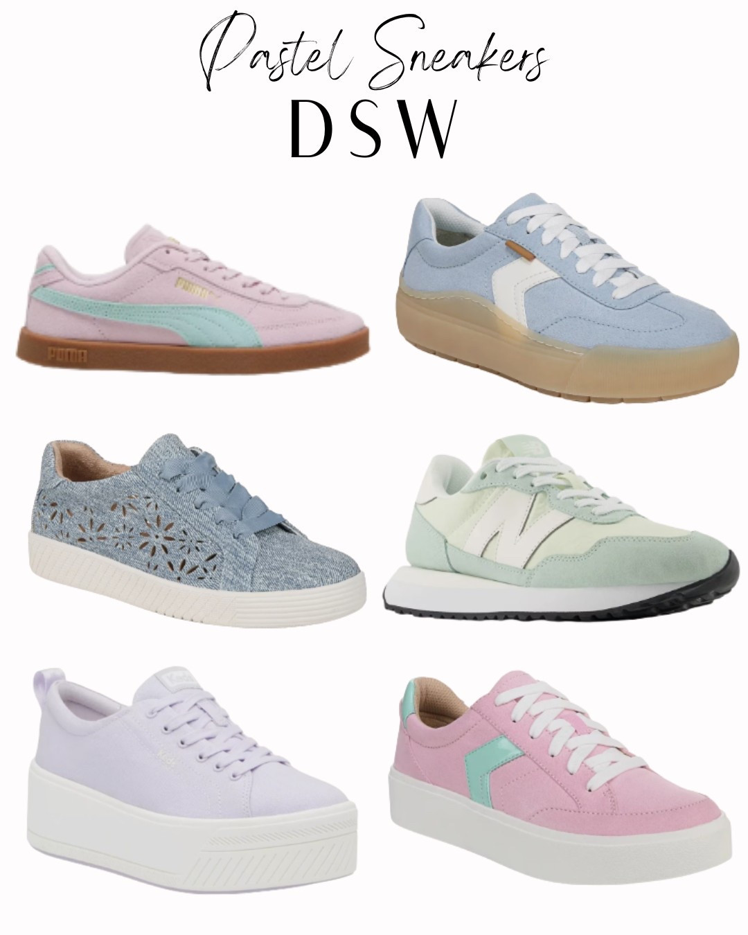 Pastel Sneakers are a great way to add a pop of color to any casual outfit. Shop these looks at DSW.


#LTKWatchNow #LTKShoeCrush #LTKStyleTip