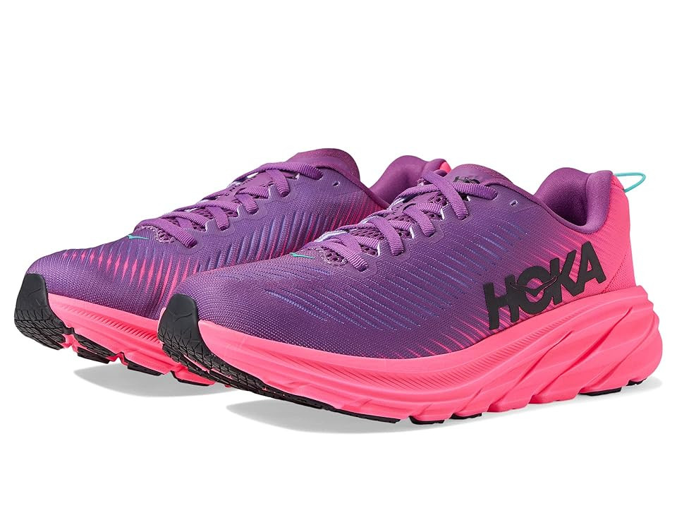 Hoka Rincon 3 (Beautyberry/Knockout Pink) Women's Shoes | Zappos