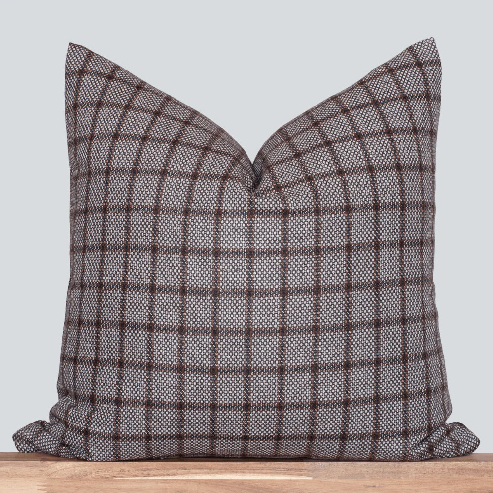Paloma Handwoven Pillow Cover | Brown | Apartment No.3