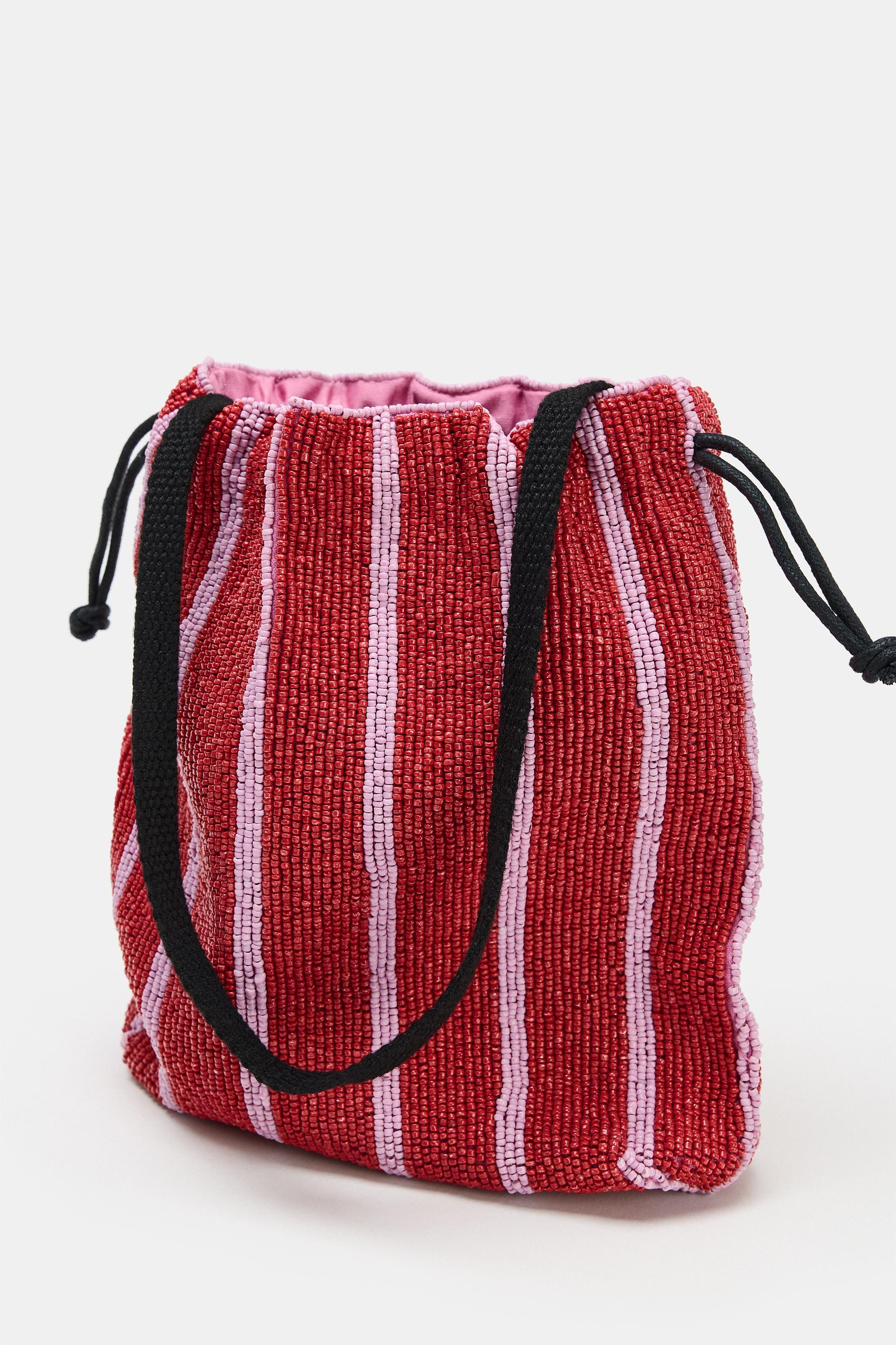 BEADED BUCKET BAG | Zara Canada