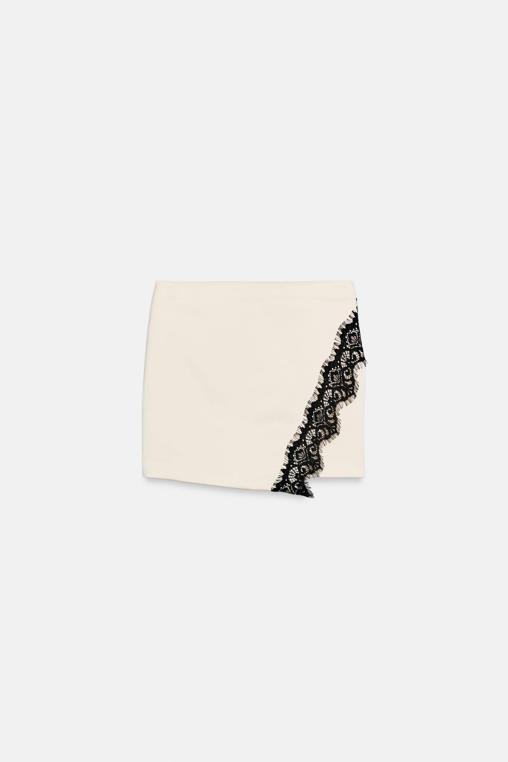 LACE WRAP SKORT | Zara US