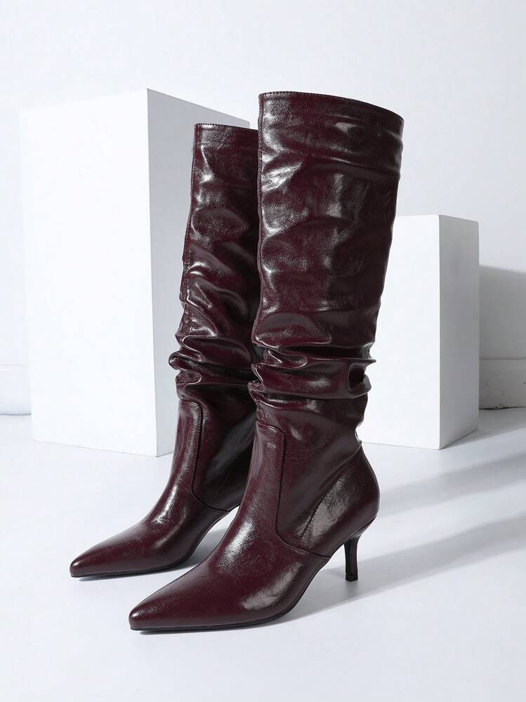 Botas burdeos | SHEIN