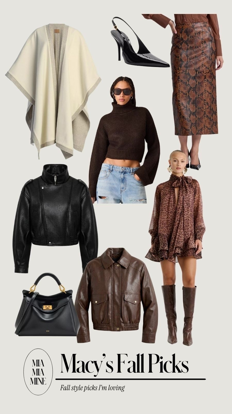 Macy’s fall fashion finds 
Faux leather jackets
Bomber jackets
Turtleneck sweaters
Fall dresses

#LTKOver40 #LTKSeasonal #LTKootd