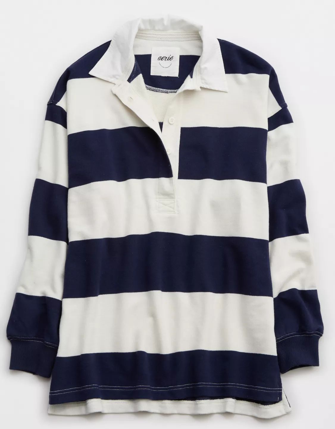 Aerie Prep Rally Rugby Sweatshirt | Aerie