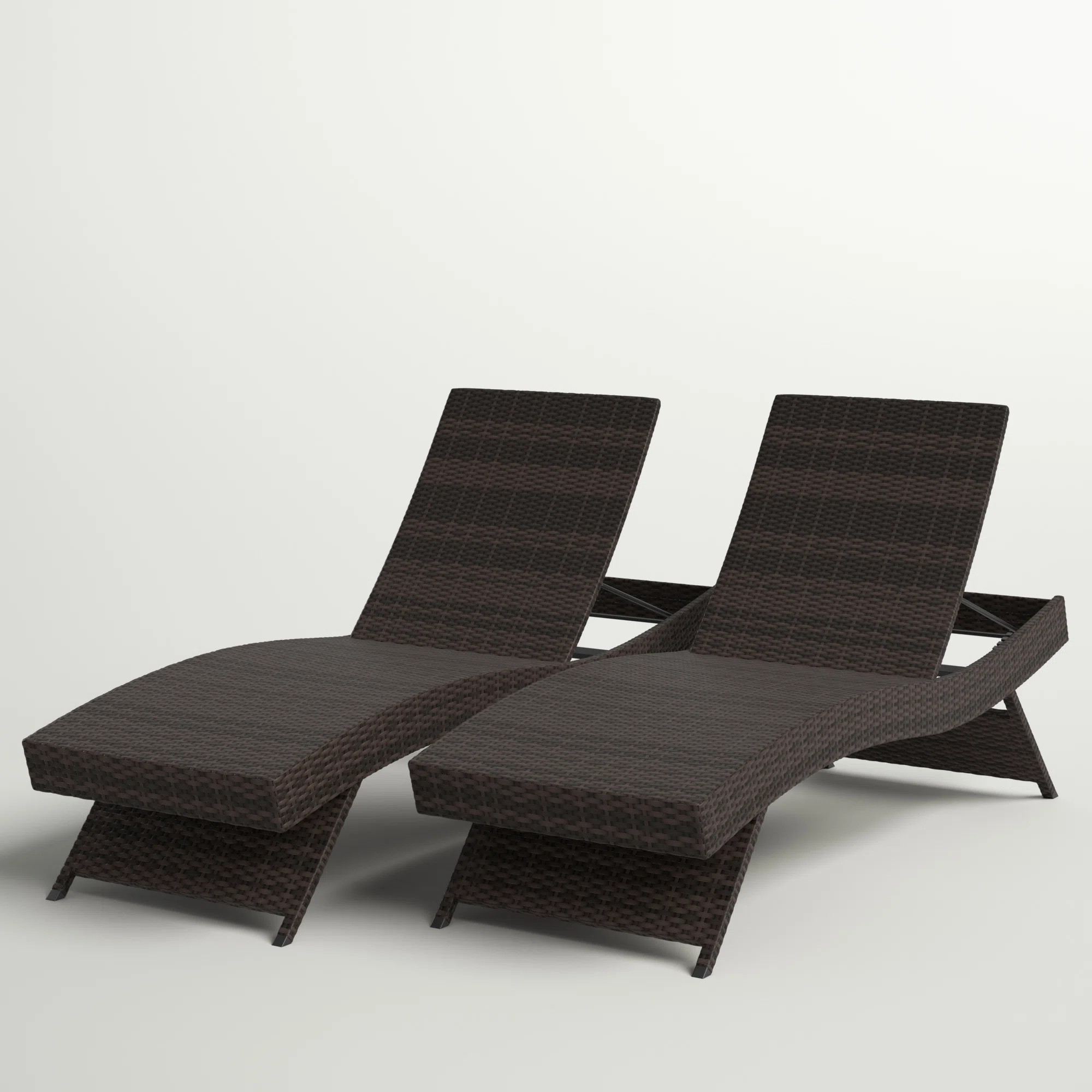 Everlee Outdoor Chaise Lounge Set (Set of 2) | Wayfair North America