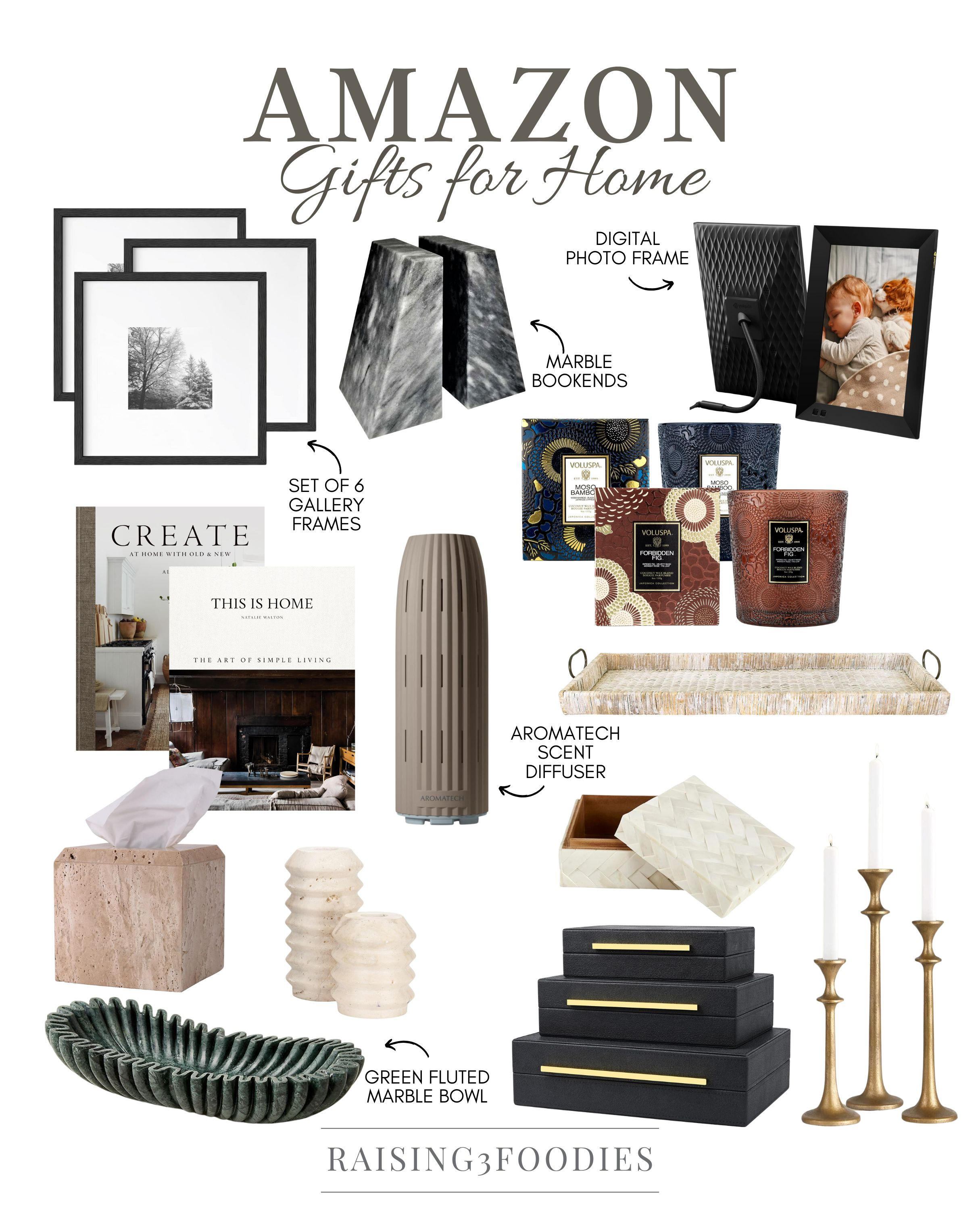 Amazon Home / Amazon Gifts / Home Decor Gifts / Personalized Cutting Boards / Cozy Throw Blankets / Scented Candle Sets / Welcome Mats / Houseplant Starter Kits / Decorative Wall Art / Custom Address Stamps / Kitchen Essentials / Wine & Cheese Sets / Coffee Maker / Tool Kits / Monogrammed Towels / Smart Home Devices / Home Organization Baskets / Cozy Pillows / Herb Garden Kits / Picture Frames / Engraved Coasters / Bar Cart Accessories / Serving Trays / Diffusers & Essential Oils / Bread Makers / Key Holder & Organizer / Personalized Name Signs / Luxury Hand Soap Sets 

 

#LTKGiftGuide #LTKHoliday #LTKHome