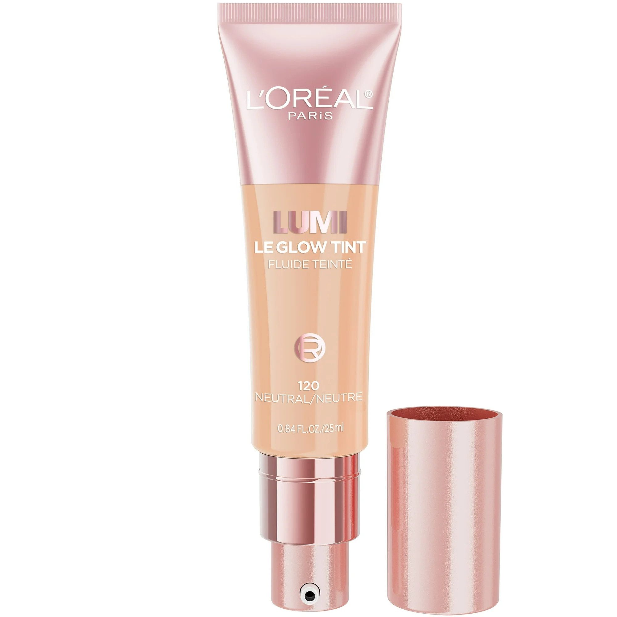 L'Oreal Paris Lumi Le Glow Skin Tint Foundation Makeup, Neutral, 0.85 fl oz | Walmart (US)
