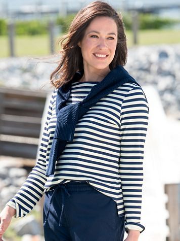 Simply Stripes Long Sleeve Tee - Appleseed's | Appleseed’s