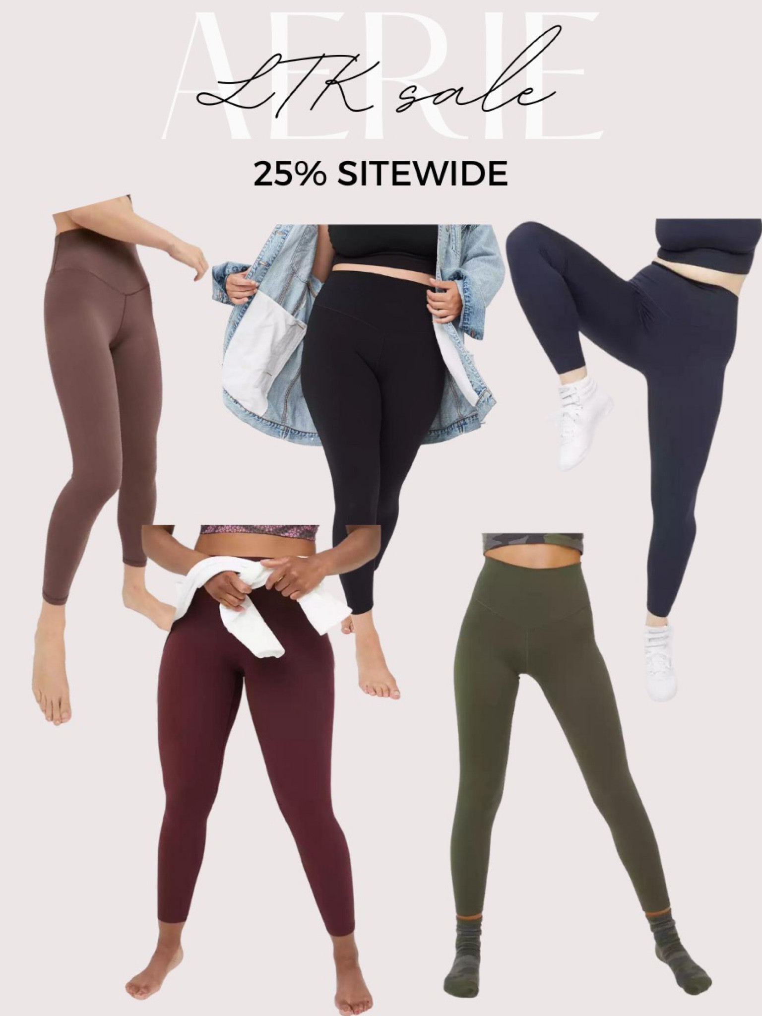 LTK Sale Aerie 🤍 
25% off sitewide 